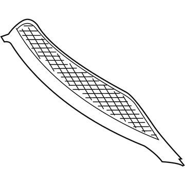 Mercedes-Benz CLS400 Grille - 218-885-00-24