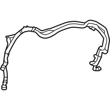 Mercedes-Benz S63 AMG E Performance Radiator Hose - 223-501-58-02