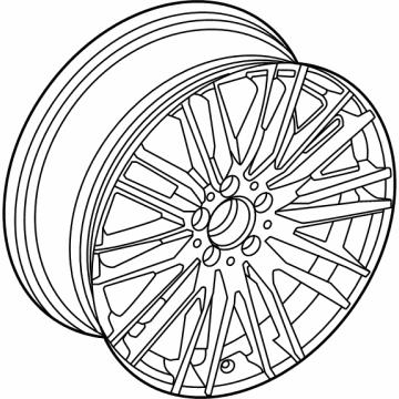 Mercedes-Benz GLC63 AMG S E Performance Alloy Wheels - 254-401-49-00-64-7X44
