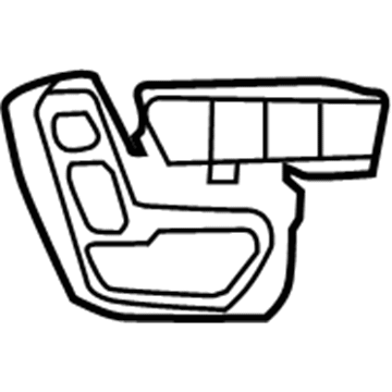 Mercedes-Benz E63 AMG S Seat Switch - 212-905-02-51-9107