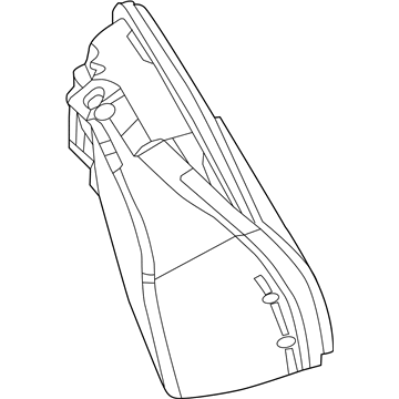 Mercedes-Benz S63 AMG Back Up Light - 217-906-04-57-64