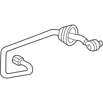 Mercedes-Benz CLK320 Brake Booster Vacuum Hose - 202-430-17-29