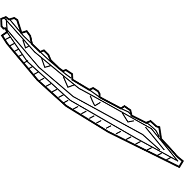 Mercedes-Benz SL450 Grille - 231-885-26-00