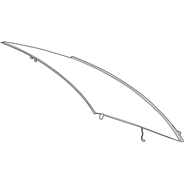 Mercedes-Benz 207-670-19-00-64 Back Glass Mercedes-Benz 207-670-19-00-64 Back Glass