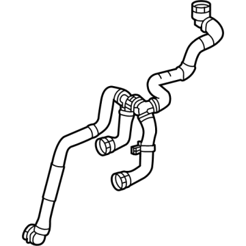 Mercedes-Benz GLE53 AMG SUV Coolant Pipe - 167-500-84-01
