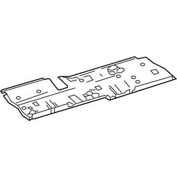 Mercedes-Benz S550e Floor Pan - 222-610-01-78