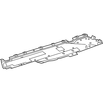 Mercedes-Benz S550e Floor Pan - 222-680-77-07