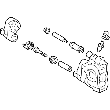 Mercedes-Benz Sprinter 1500 Brake Caliper - 907-423-31-00