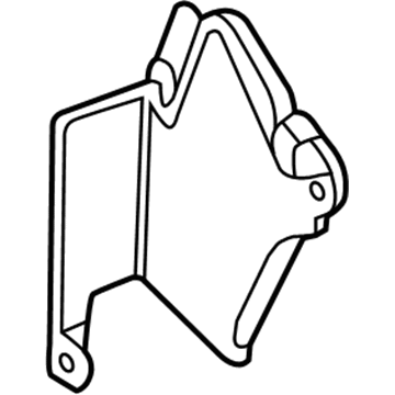 Mercedes-Benz Fan Mounting Bracket - 176-501-00-35
