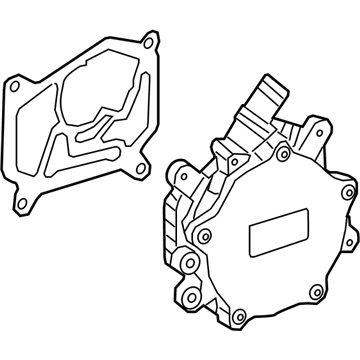 Mercedes-Benz Brake Booster Vacuum Pump - 270-180-02-00