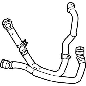 Mercedes-Benz CLA45 AMG Cooling Hose - 177-501-22-02