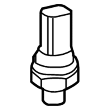 Mercedes-Benz Oil Pressure Gauge - 009-153-50-28-64
