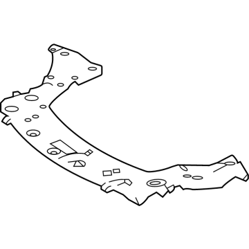 Mercedes-Benz AMG GT C Radiator Support - 190-620-67-00