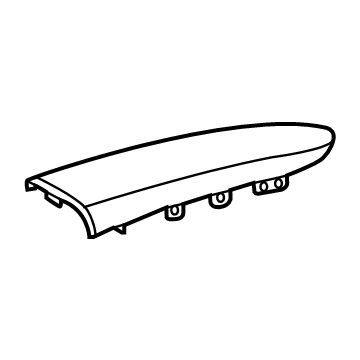 Mercedes-Benz EQS 450+ Armrest - 297-730-52-01-8T92