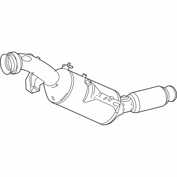 Mercedes-Benz Sprinter 3500 Catalytic Converter - 907-490-26-01-64