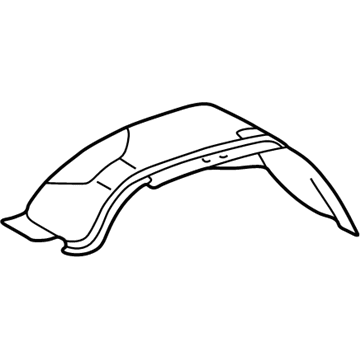 Mercedes-Benz G55 AMG Wheelhouse - 463-884-13-22