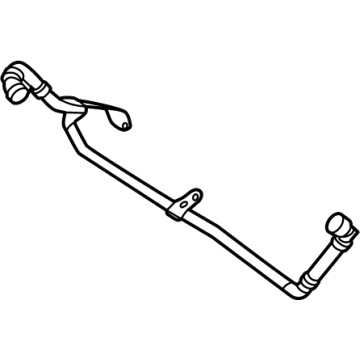 Mercedes-Benz CLS450 Coolant Reservoir Hose - 256-203-33-00