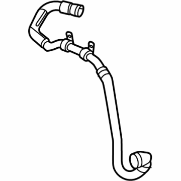 Mercedes-Benz S580e Cooling Hose - 223-500-83-00
