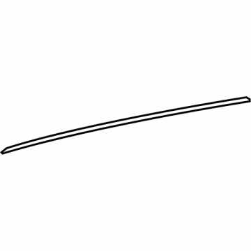 Mercedes-Benz EQE SUV AMG Door Moldings - 294-735-02-00