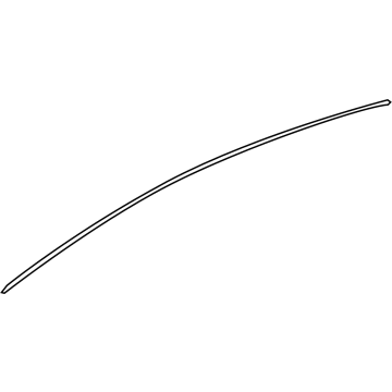 Mercedes-Benz EQE SUV AMG Door Moldings - 294-725-04-00