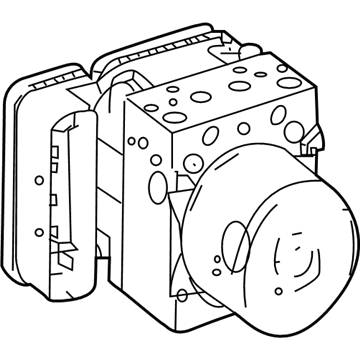 Mercedes-Benz ABS Pump And Motor Assembly - 204-431-28-12