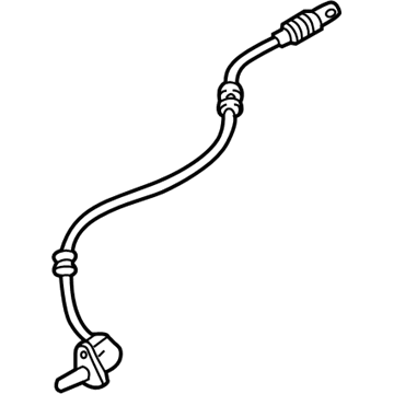 Mercedes-Benz G500 ABS Sensor - 463-540-03-17-64