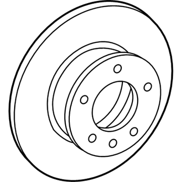 Mercedes-Benz G500 Brake Rotor - 463-421-03-12