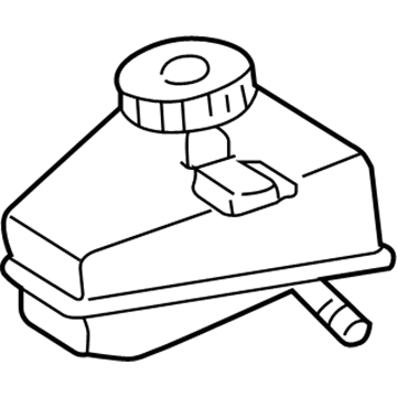 Mercedes-Benz Brake Master Cylinder Reservoir - 202-430-03-02