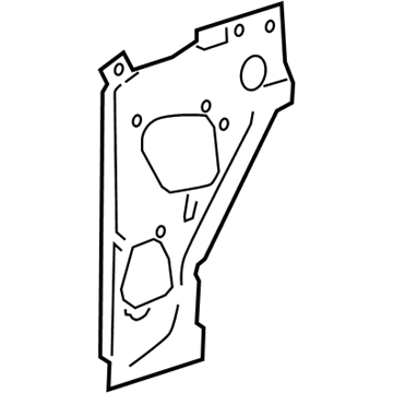 Mercedes-Benz 207-630-02-48 Closure Panel Mercedes-Benz 207-630-02-48 Closure Panel