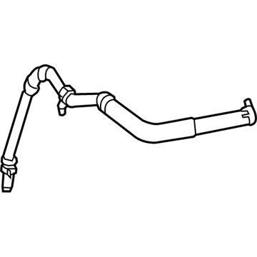 Mercedes-Benz SL63 AMG Cooling Hose - 231-500-01-75