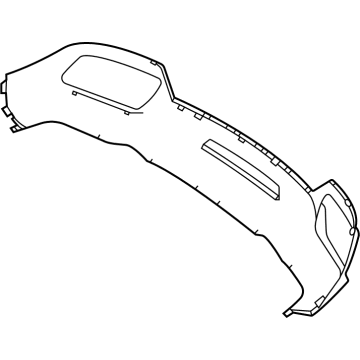 Mercedes-Benz AMG GT S Bumper - 190-885-75-00