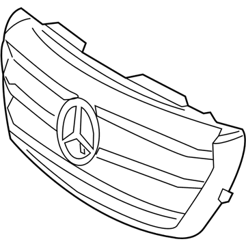Mercedes-Benz Sprinter 2500 Grille - 910-885-26-00-9K83