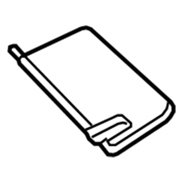 Mercedes-Benz E250 Sun Visor - 212-810-48-10-7M36