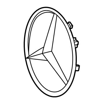 Mercedes-Benz Emblem - 167-817-19-01