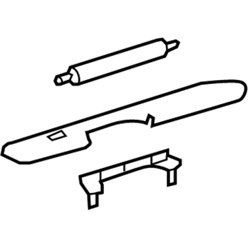 Mercedes-Benz R63 AMG Armrest - 251-730-03-94-8K54