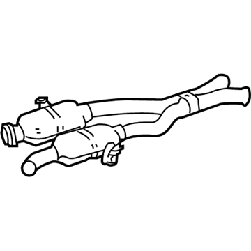 Mercedes-Benz R500 Exhaust Pipe - 251-490-86-01