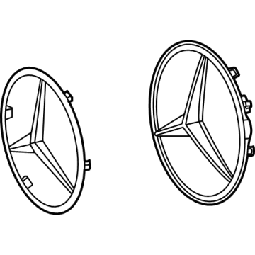 Mercedes-Benz EQB 250+ Emblem - 243-880-98-00