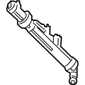 Mercedes-Benz Windshield Washer Nozzle - 166-860-12-47