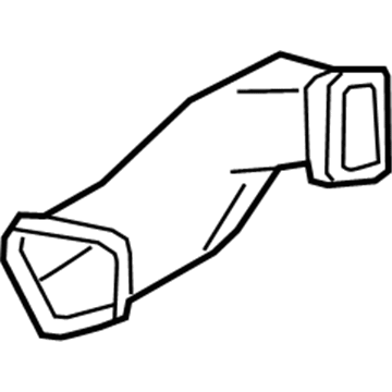 Mercedes-Benz S450 Air Duct - 222-831-07-46