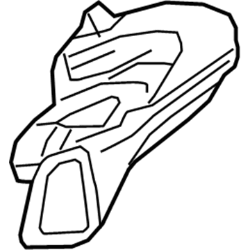 Mercedes-Benz S450 Air Duct - 222-831-08-46