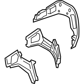 Mercedes-Benz 232-910-69-02-2A17 TRIM MOLDING Mercedes-Benz 232-910-69-02-2A17 TRIM MOLDING