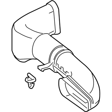 Mercedes-Benz GLK250 Air Duct - 651-090-12-42