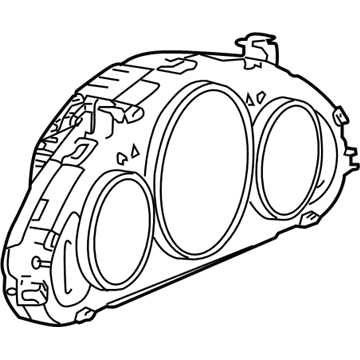 Mercedes-Benz CLS500 Tachometer - 219-540-56-11