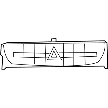 Mercedes-Benz CLS55 AMG Hazard Warning Switch - 211-821-83-58-7167