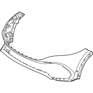 Mercedes-Benz EQB 250+ Bumper - 243-880-08-02-9999