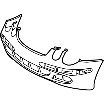 Mercedes-Benz E320 Bumper Cover - 211-885-06-25
