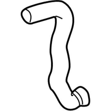 Mercedes-Benz ML430 Coolant Reservoir Hose - 163-501-22-82