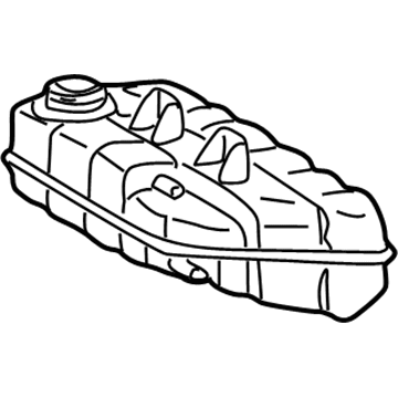 Mercedes-Benz ML430 Coolant Reservoir Hose - 163-500-03-49