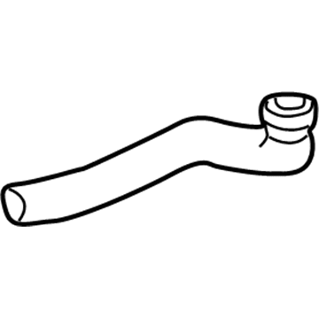 Mercedes-Benz ML430 Coolant Reservoir Hose - 163-501-12-82