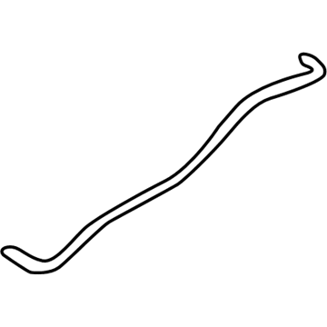 Mercedes-Benz ML430 Coolant Reservoir Hose - 163-500-01-75